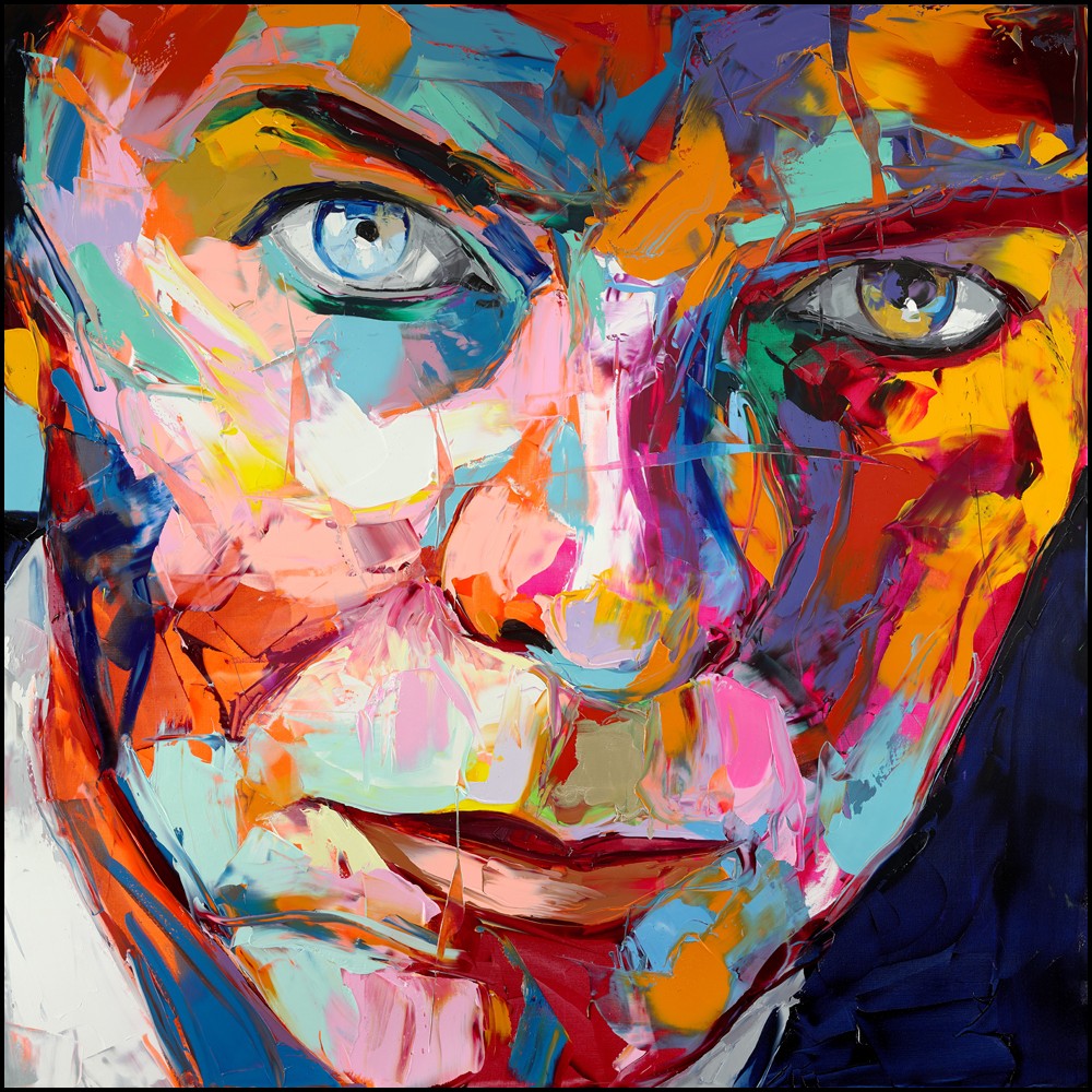 Francoise Nielly Portrait Palette Painting Expression Face216